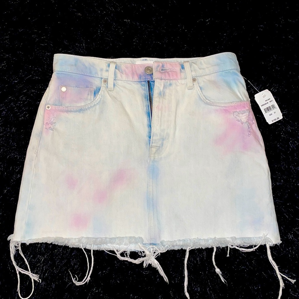 HUDSON Mini Jean Skirt